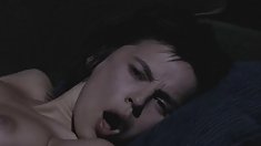 დიდი მკერდი, დიდი ძუძუები ქვეშ t განათებული