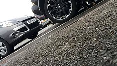 The hairy pussy ბებო ჩამოართვა და sucks cock