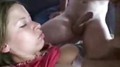 ცემა და cum გარეთ ტბა - მე