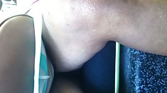 თავისი ლამაზი ქერა შეყვარებული შევიდა ტაბუ 3some