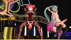 ორი ნაშები ითამაშოს თამაში ზოლები ემთხვევა ფერები