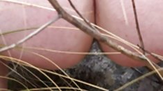 Busty babe in დაბმული PT. 1