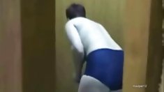 ჭუჭყიანი საჯარო კახპა მოციმციმე გადაღებული მორთვა