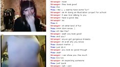 Connie ატარებს pretty Polly ქლიავის ფერადი კოლგოტები