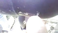 ლამაზი ჯდება ვებ კამერა Striptease