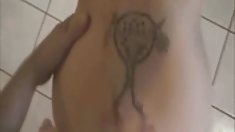 Cute Asian babe gets fucked hard