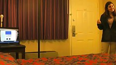 დიდი წყვილი დიდი მკერდი აძლევს ხელმძღვანელი